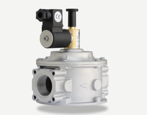 Automatizare Termostate Detectoare - Electrovalva GAZ Metan Normal Deschisa Madas DN32 11/4 RM05, alimentare 230V