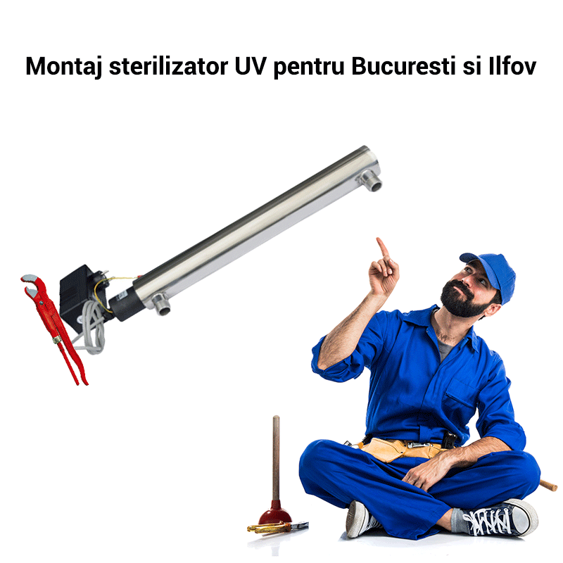 Sterilizatoare UV - Montaj sterilizator UV