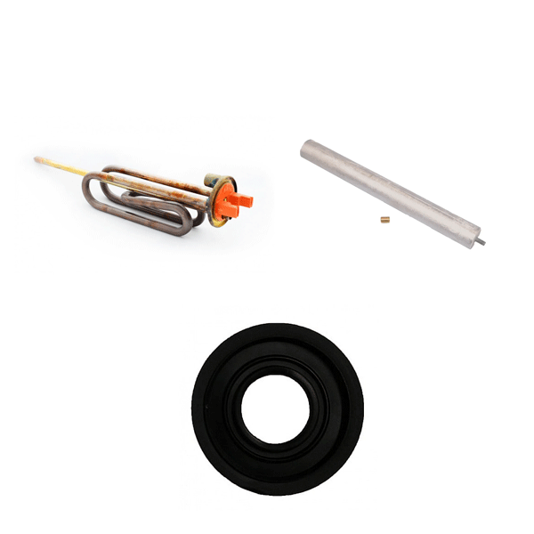 Boilere, Acumulatoare, Puffere, Piese de schimb - PACHET ANOD MAGNEZIU, GARNITURA SI REZISTENTA BOILER 1800W FLANSA ORIGINAL ARISTON