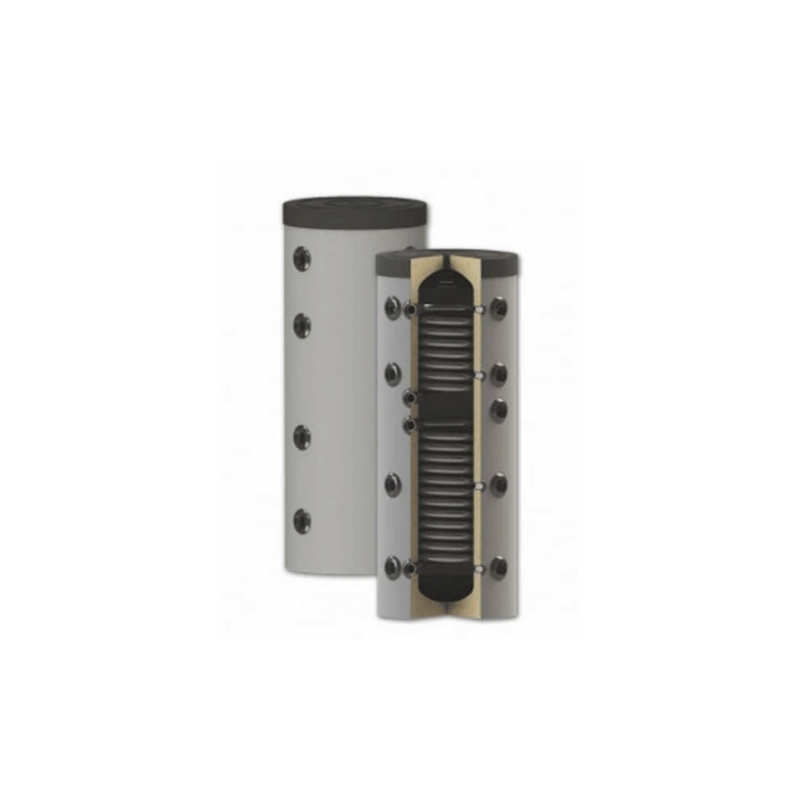 Acumulatoare puffere - Puffer cu 2 serpentine Sunsystem PS2 150 150L