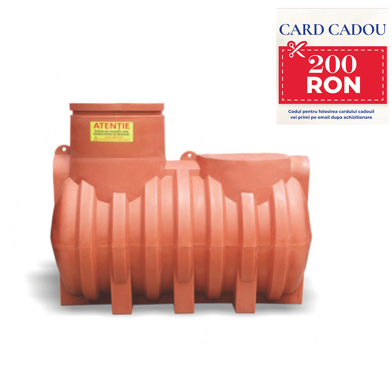 Rezervoare de apa - Rezervor apa subteran 1500l fara capac Stockkit Valrom 49020515000 + CARD CADOU