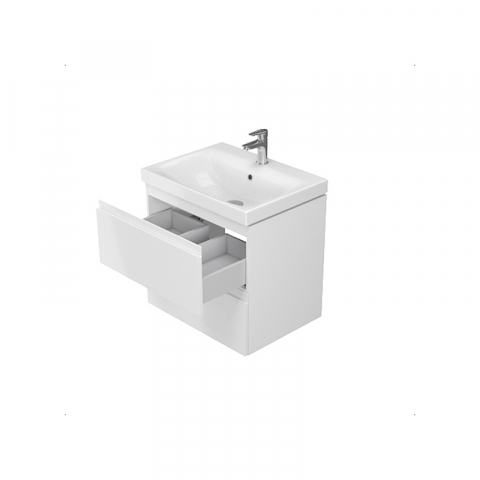 SET MOBILIER BAIE DULAP SI LAVOAR MODUO 60 ALB S801-223-DSM CERSANIT [1]