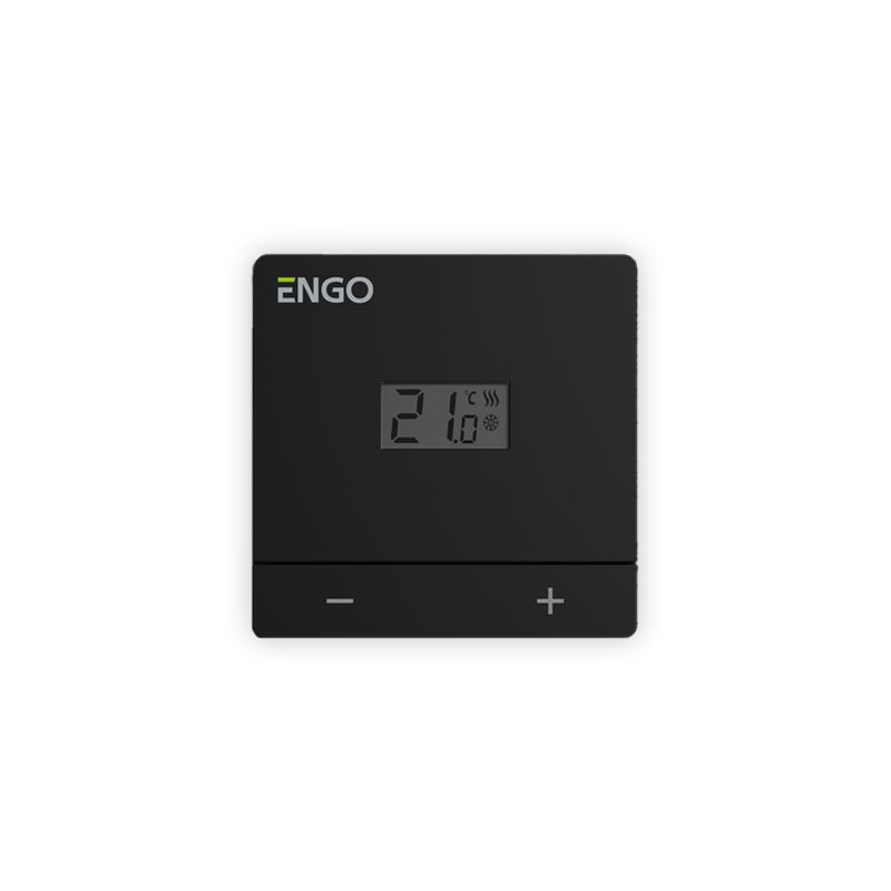 Termostate centrala ambient - Termostat de ambient cu fir 230v negru easy-230b