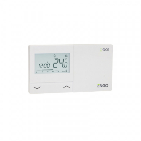 TERMOSTAT DE AMBIENT CU FIR ENGO E901 ALB [2]