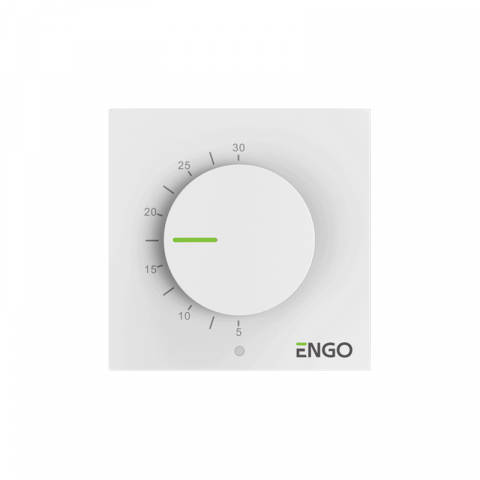 Termice - TERMOSTAT DE AMBIENT CU FIR ENGO ESIMPLE-230W ALB