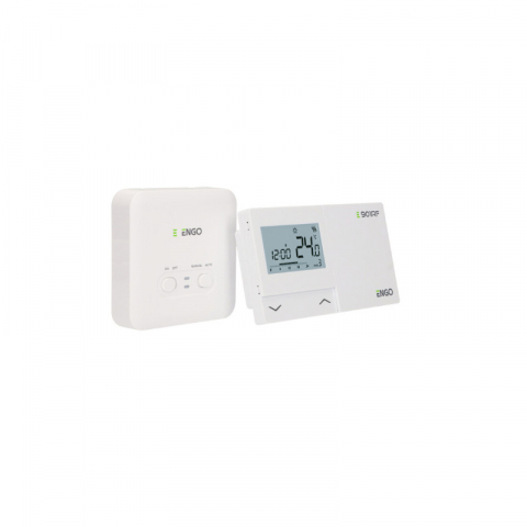 TERMOSTAT DE AMBIENT FARA FIR CU CONTROL PRIN RADIO FRECVENTA ENGO E901-RF ALB [3]