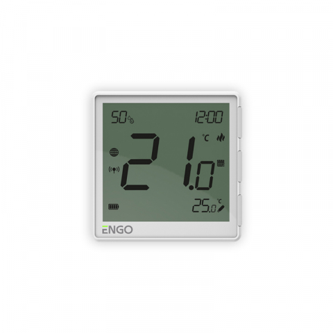 Termostate centrala ambient - TERMOSTAT DE AMBIENT FARA FIR CU CONTROL PRIN ZIGBEE ENGO EONE-BATW ALB