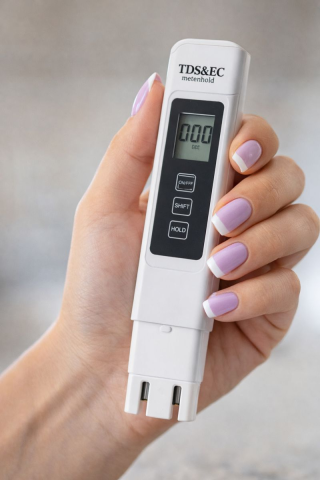 Osmoza inversa - Tester TDS Digital – Aparat pentru măsurarea calității apei (Total Dissolved Solids)