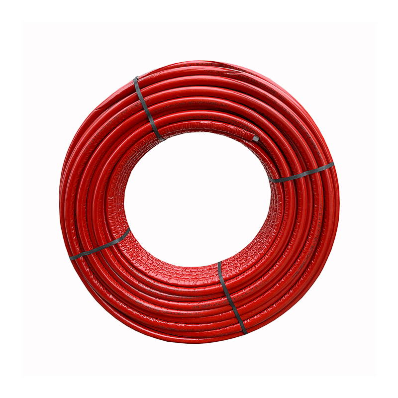 Hidro - Tub PEX 16X2,0 cu izolatie rosie colac 100m 0330R Tiemme