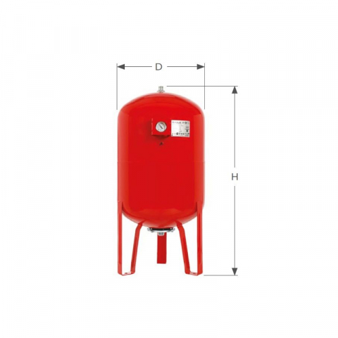 Vase expansiune - VAS EXPANSIUNE VERTICAL CU PICIOARE 500L EAGLE