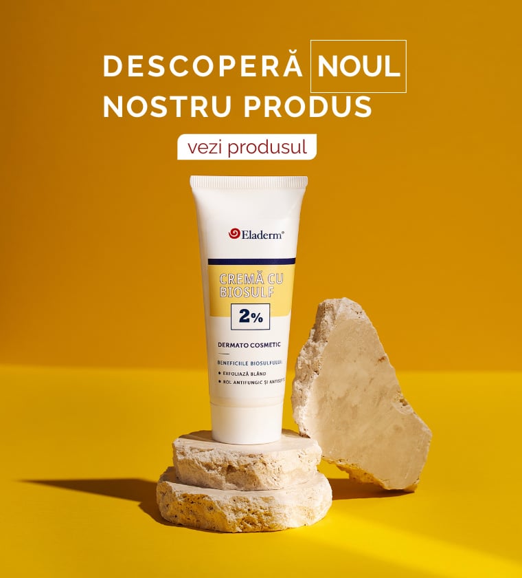 Banner lansare crema 2% Biosulf - Mobile