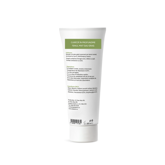 Gel de curatare cu BHA, pentru ten mixt/gras - 200ml [2]