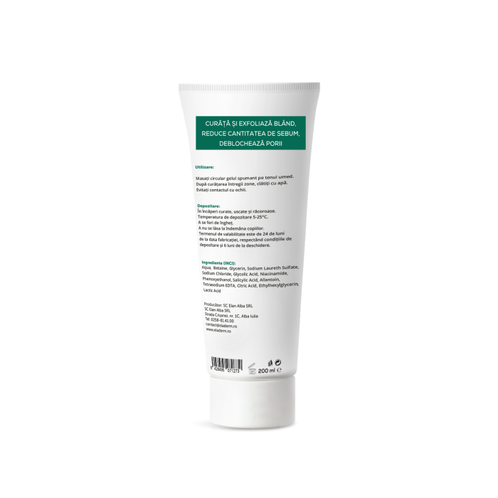 Gel de curatare exfoliant cu AHA si BHA - 200 ml [3]