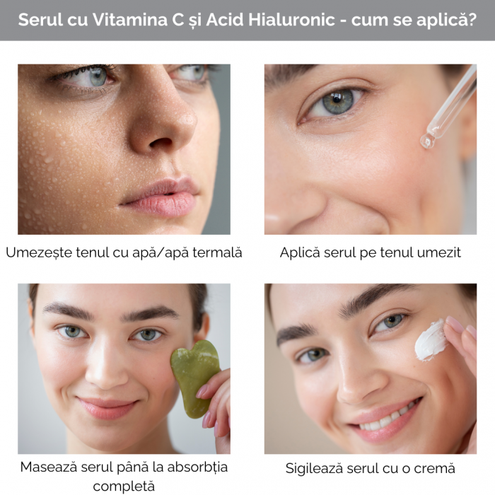 Ser cu Vitamina C si Acid Hialuronic 30ml [4]