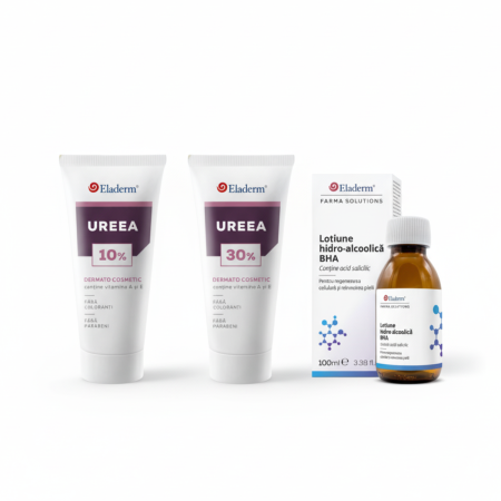 Creme cu Uree - Kit întreținere călcâie