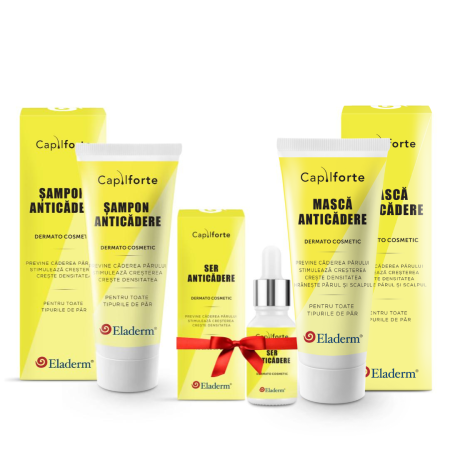 Pachet promotional anticadere Capilforte 2+1 GRATIS [1]
