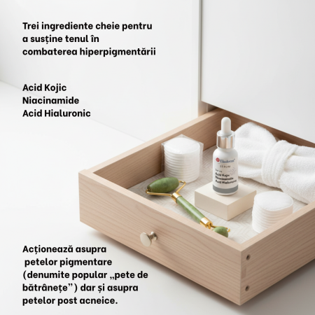 Ser cu Acid Kojic, Niacinamida si Acid Hialuronic 30ml [1]