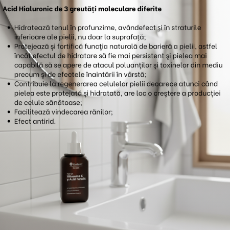 Ser cu Vitamina C lipozomala, Acid Ferulic, si Acid Hialuronic 30ml [2]