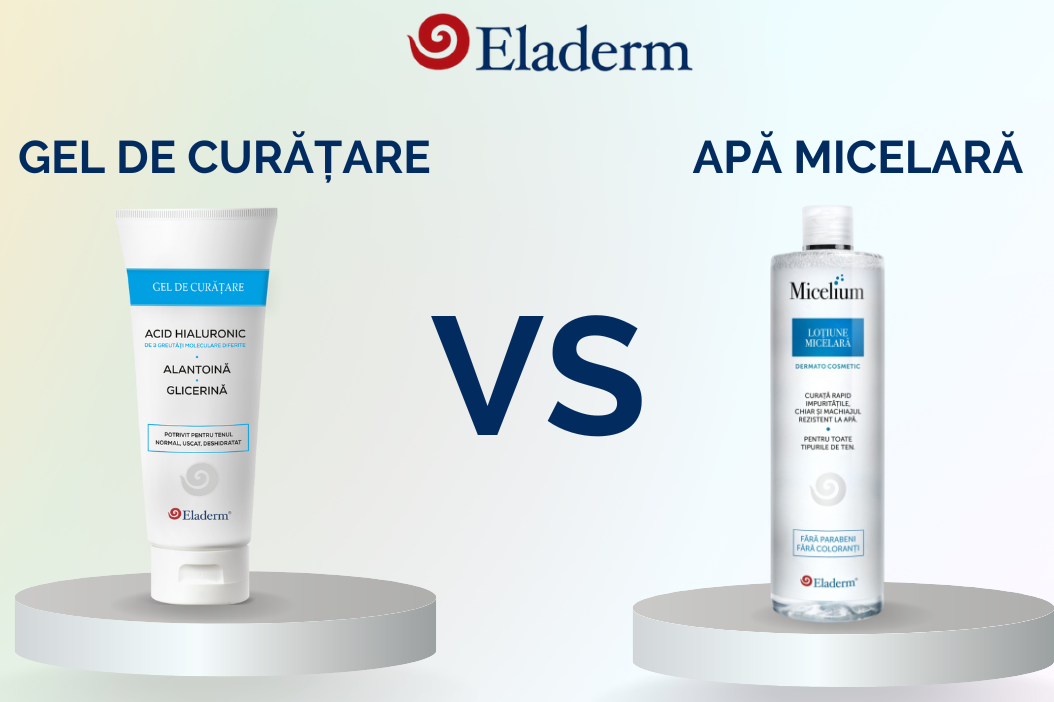 Gel de curatare vs Apa micelara