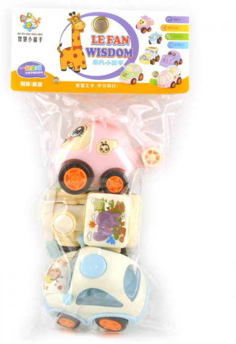 Masini , set plastic tare cu frictiune 411 [1]
