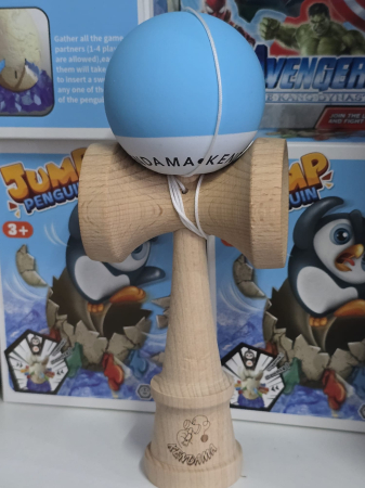 KENDAMA KROM POP ALBASTRA