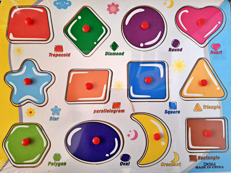 EDUCATIVE - Puzzle lemn indemanare