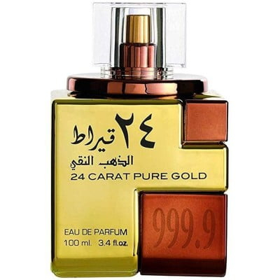Apa de parfum 24 Carat Pure Gold, Lattafa, Barbati - 100 ml -  Inspirat din Nepal Aoud Montale [2]