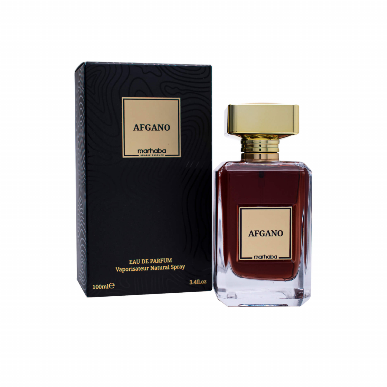 Apa de parfum Afgano, Marhaba, Unisex - 100 ml - Inspirat din Nasomatto Black Afgano