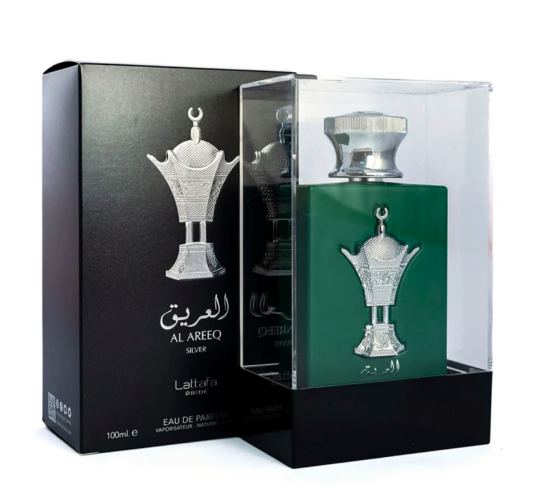 Apa de parfum Al Areeq Silver, Lattafa, Unisex - 100 ml