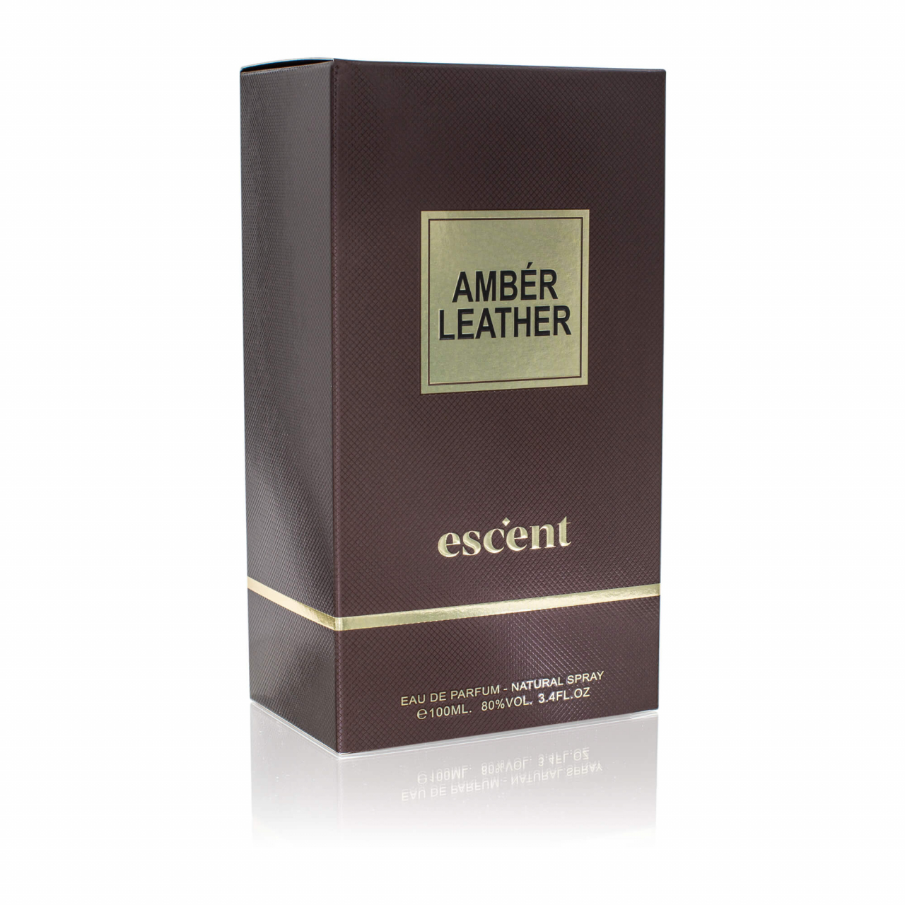 Apa de parfum Amber Leather, Escent, Barbati - 100 ml [3]