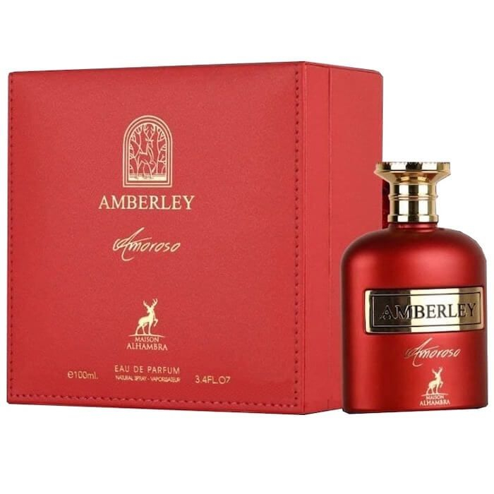 Apa de parfum Amberley Amoroso, Maison Alhambra, Barbati - 100 ml