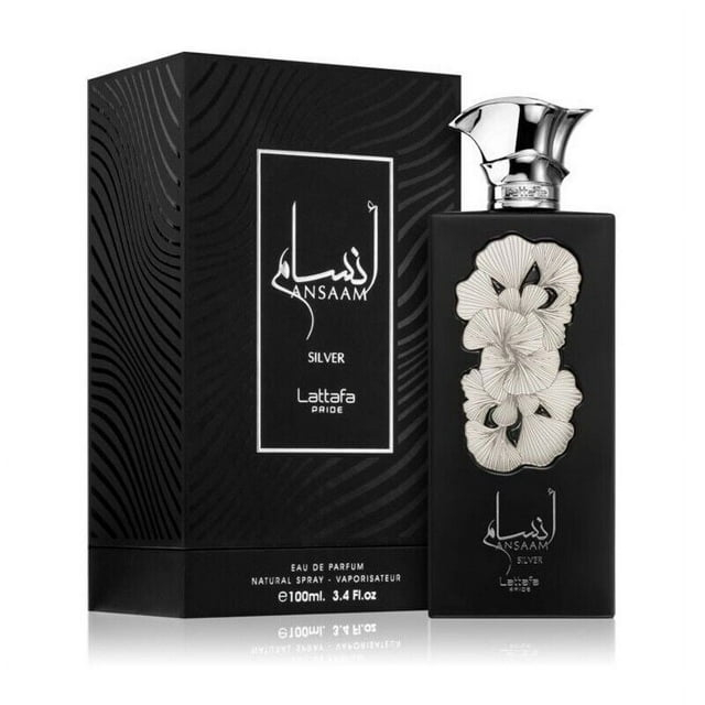 Apa de parfum Ansaam Silver, Lattafa, Unisex - 100 ml - Inspirat din Azzaro S The Most Wanted