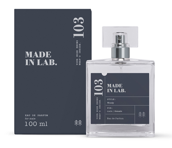 Apa de parfum No.103, Made in Lab, Barbati - 100 ml - Inspirat din Lacoste Essential (100 ml)