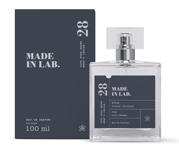 Apa de parfum No.28, Made in Lab, Barbati - 100 ml - Inspirat din A. Stronger With You (100 ml)