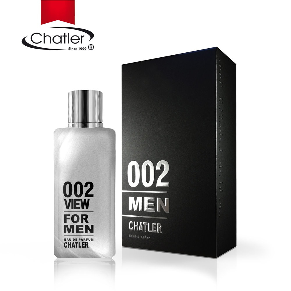 Apa de parfum 002 View, Chatler, Barbati - 100 ml - Inspirat din C.H. 212 Men [2]