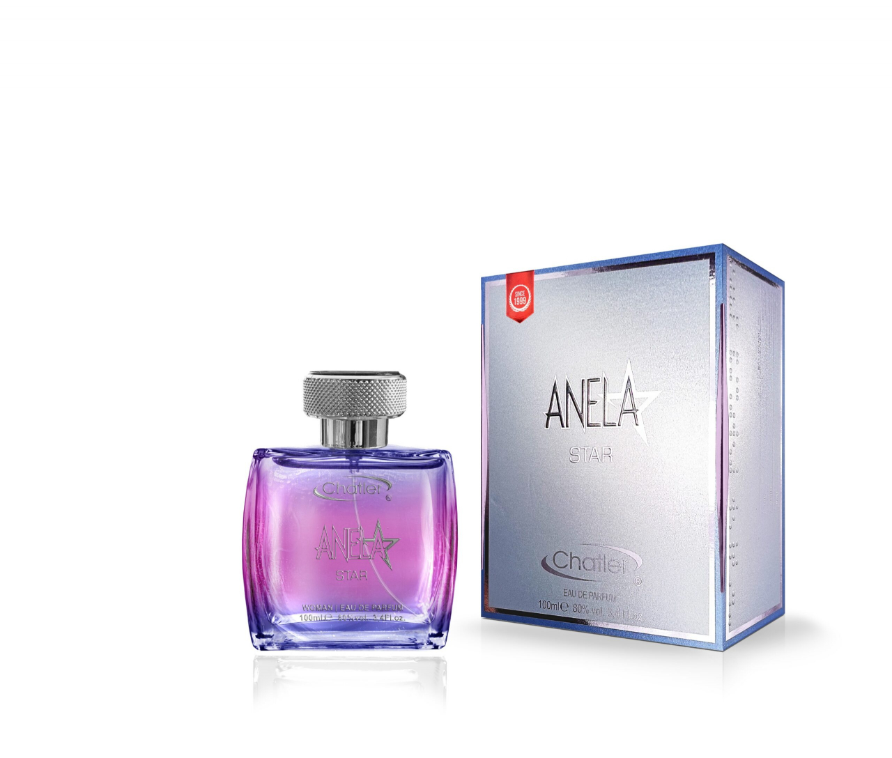 Apa de parfum Anela Star, Chatler, Femei - 100 ml - Inspirat din Thierry Mugler Angel Eau de Toilette