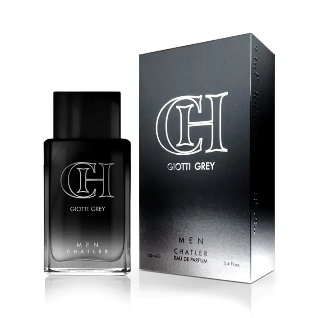 Apa de parfum CH Giotti Grey, Chatler, Barbati - 100 ml - Inspirat din Gucci Guilty Pour Homme