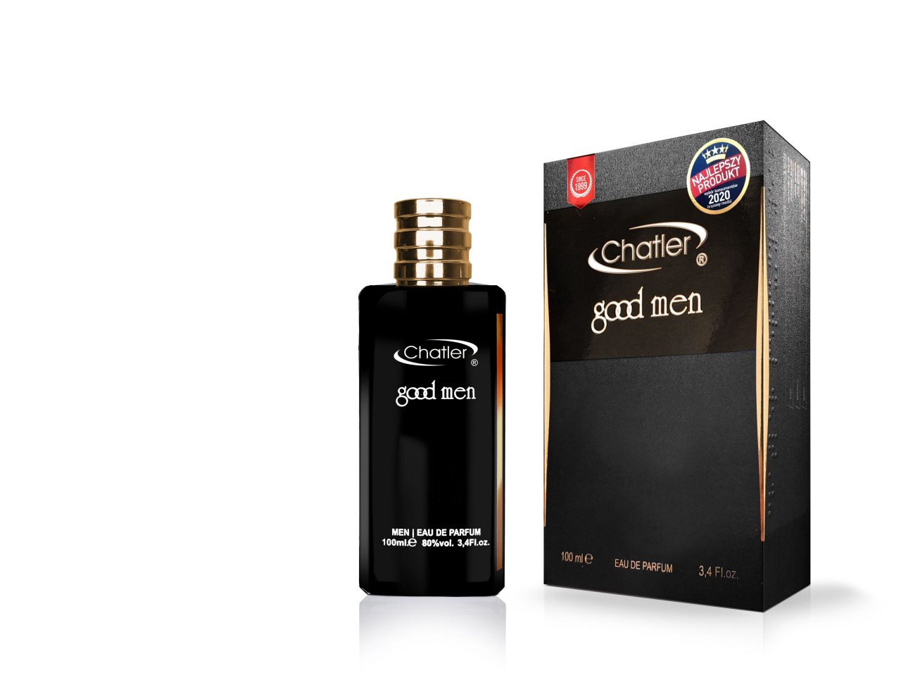 Apa de parfum CH Good Men, Chatler, Barbati - 100 ml - Inspirat din C.H. Bad Boy