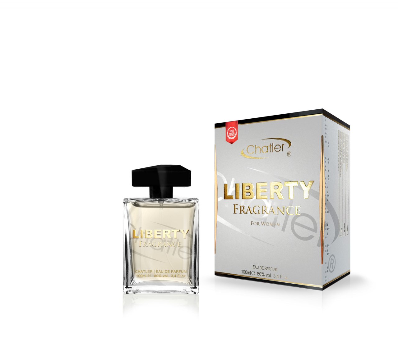 Apa de parfum CH Liberty Fragrance, Chatler, Femei - 100 ml - Inspirat din Yves Saint Laurent Libre