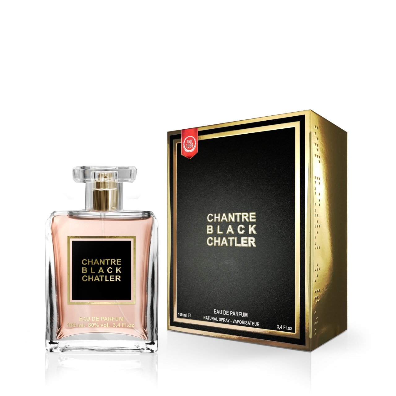 Apa de parfum Chantre Black Woman, Chatler, Femei - 100 ml - Inspirat din Ch. Coco Ch.