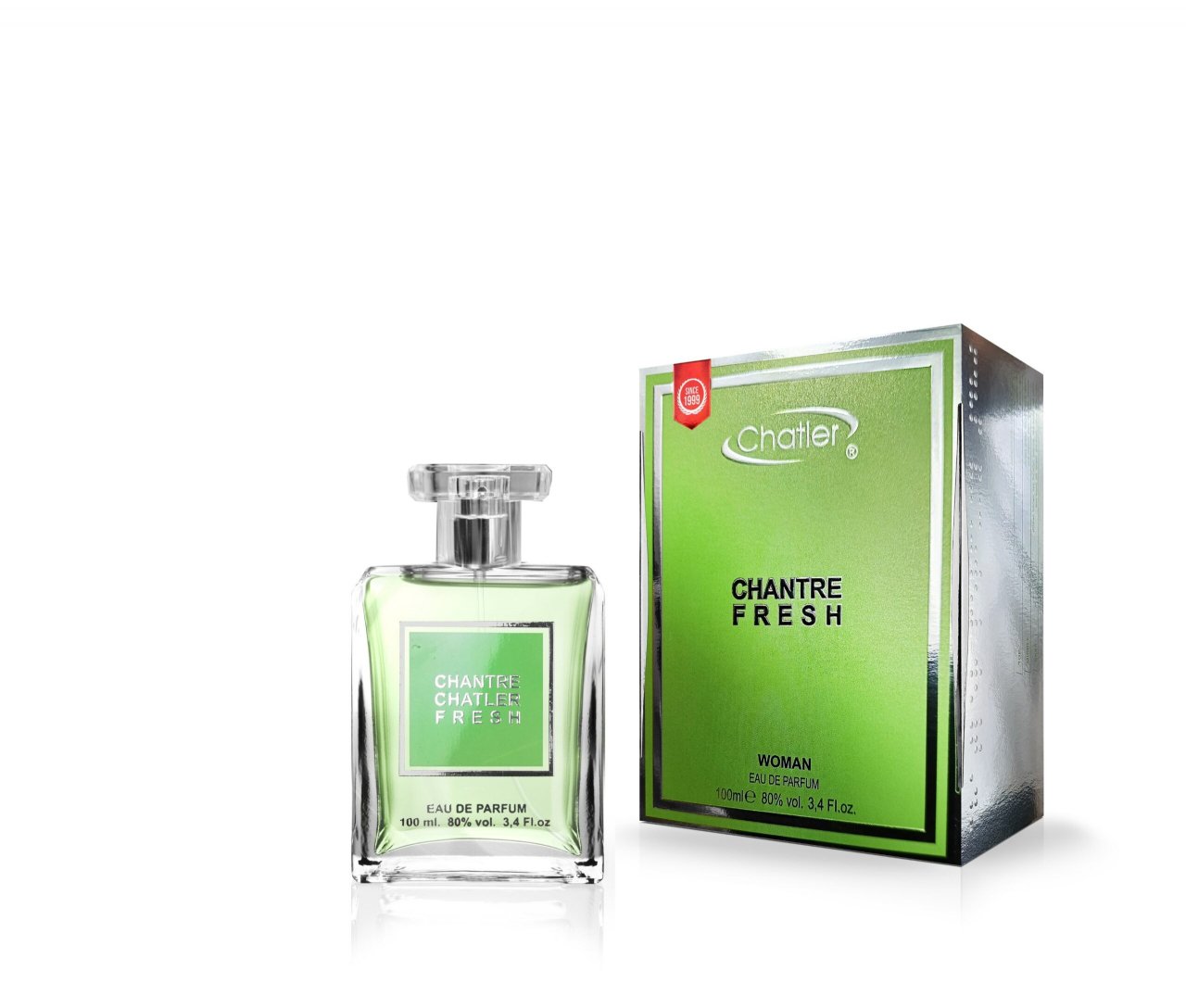 Apa de parfum Chantre Fresh, Chatler, Unisex - 100 ml - Inspirat din Ch. Chance Eau Fra,ˆsAche