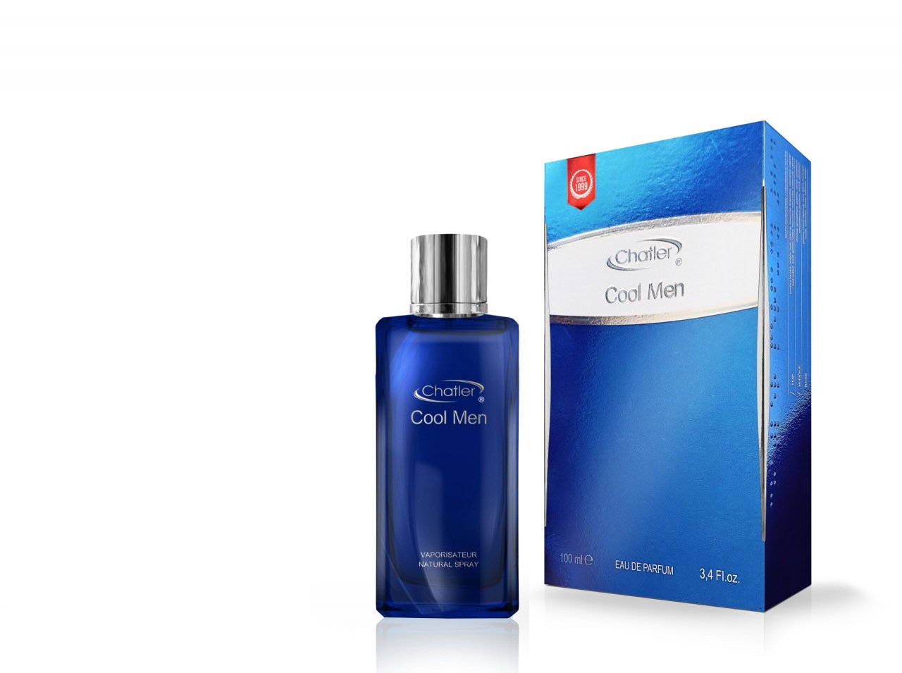 Apa de parfum Cool Men, Chatler, Barbati - 100 ml - Inspirat din Davidoff Cool Water Men