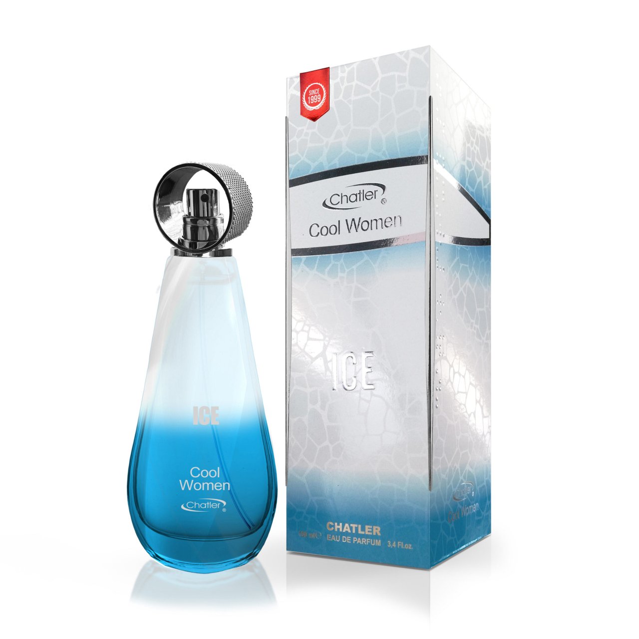 Apa de parfum Cool Ice, Chatler, Femei - 100 ml - Inspirat din Davidoff Cool Water Freeze Me