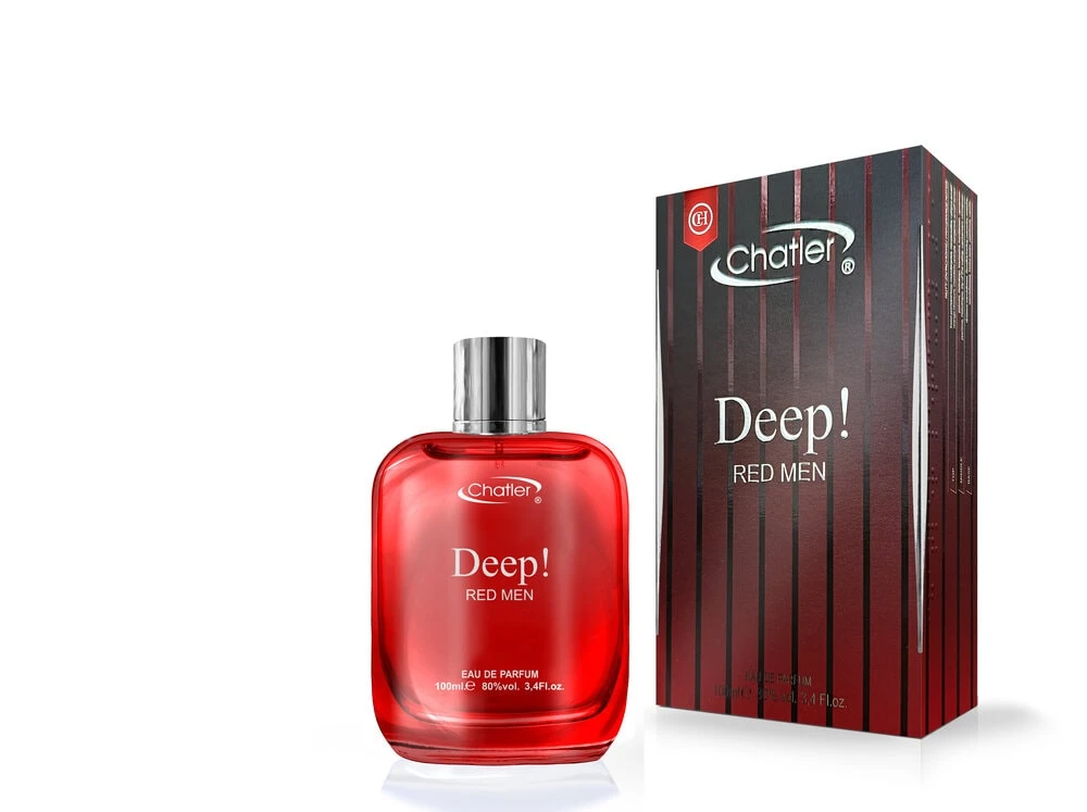 Apa de parfum  Deep Red, Chatler,  Barbati - 100 ml - Inspirat din Joop! Homme