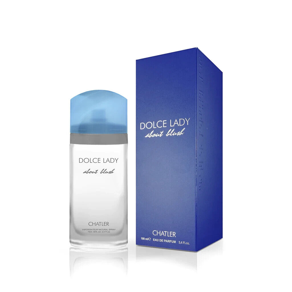 Apa de parfum Dolce Lady About Blush, Chatler, Femei - 100 ml - Inspirat din DolceGabbana Light Blue