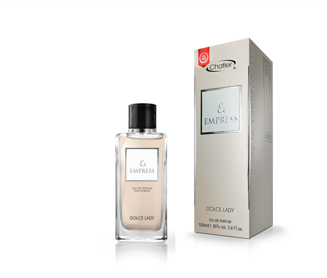 Apa de parfum Dolce Lady  Empress, Chatler, Femei - 100 ml - Inspirat din DolceGabbana 3 L Imp,ˆs  ratrice