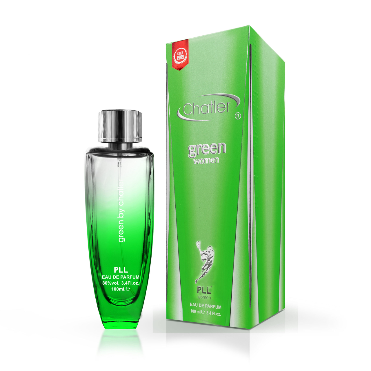 Apa de parfum Green Woman, Chatler, Femei - 100 ml - Inspirat din Lacoste Touch of Spring