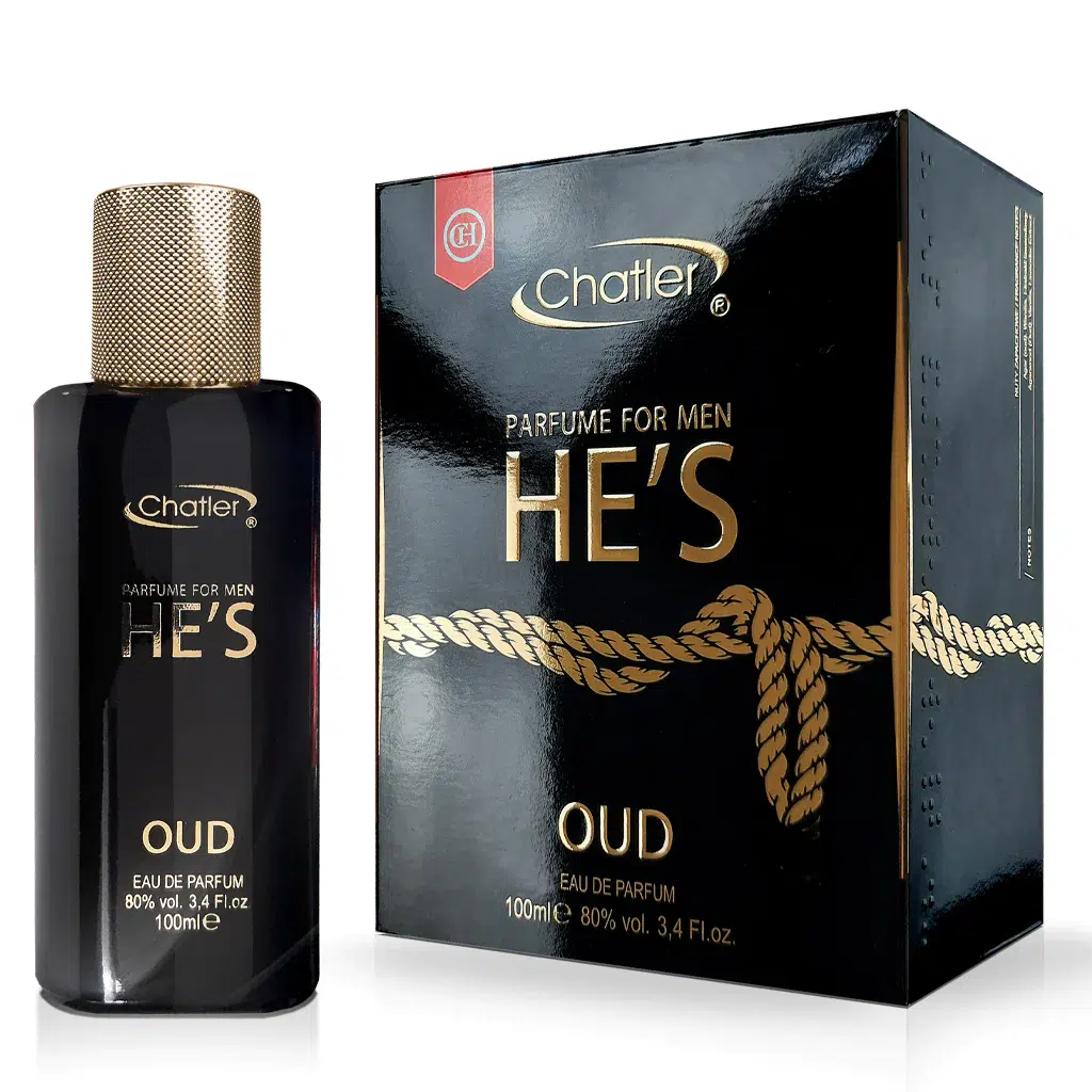 Apa de parfum He s Oud Men, Chatler, Barbati - 100 ml - Inspirat din G.A. You Outv