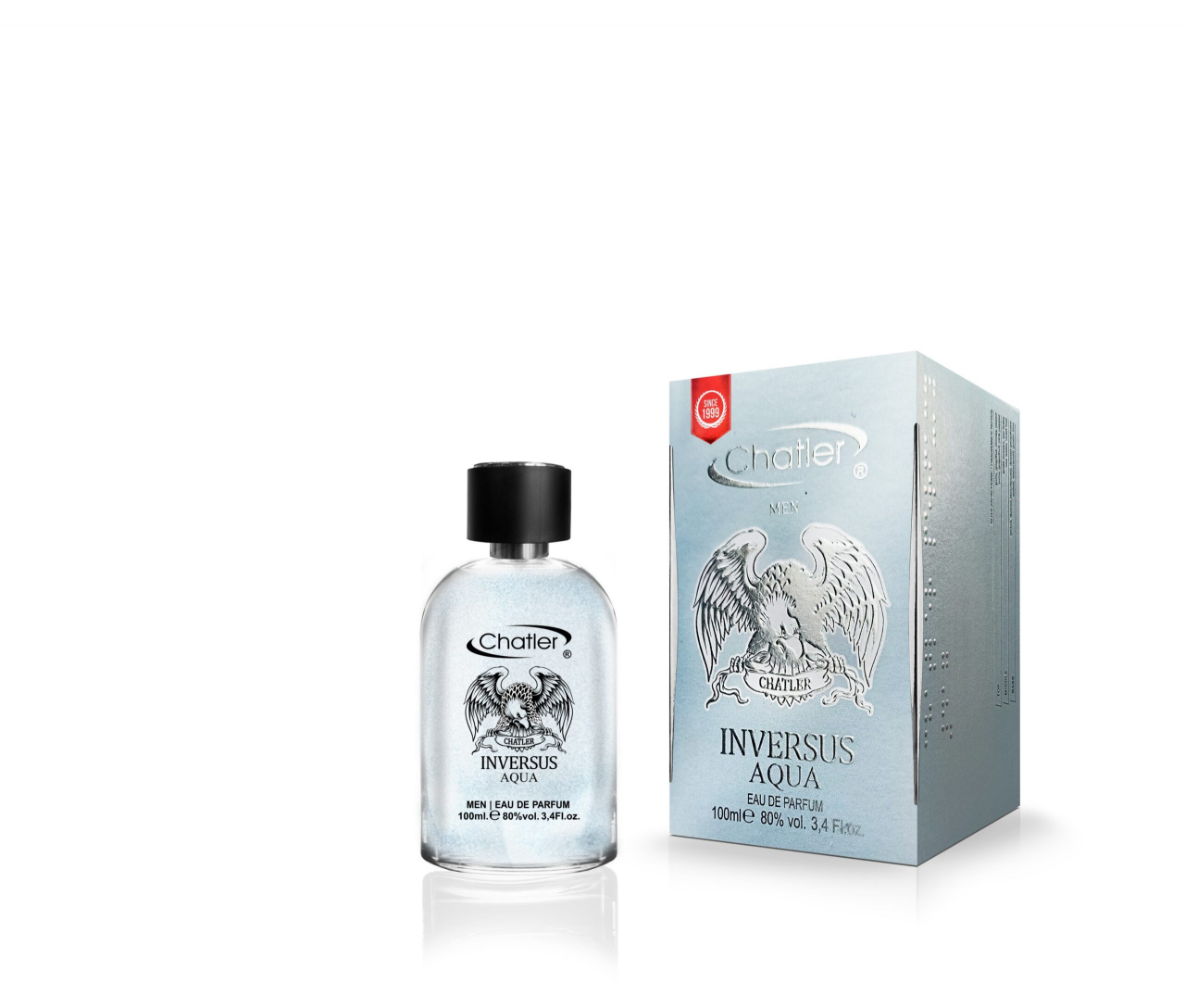 Apa de parfum Inversus Aqua Men, Chatler, Barbati - 100 ml - Inspirat din P.R.  Invictus Aqua