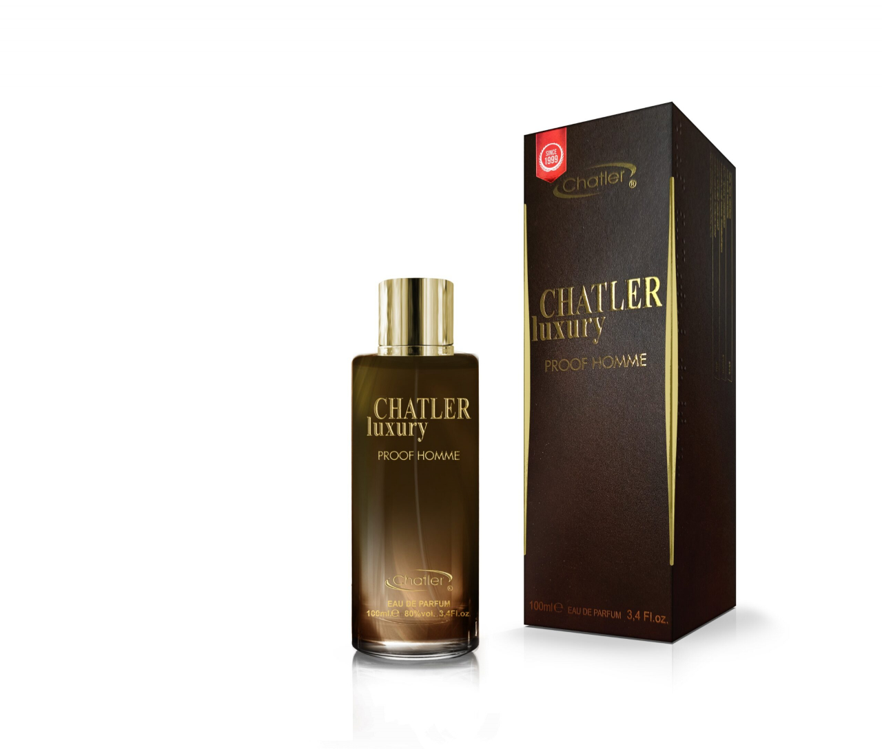 Apa de parfum Luxury Proof Homme, Chatler, Barbati - 100 ml - Inspirat din G.A. A. Code Profumo